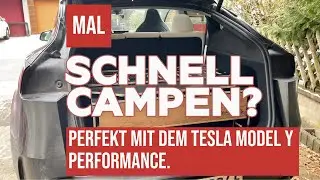 Tesla Model Y (Juniper) zum Camper umbauen – so schnell geht’s!
