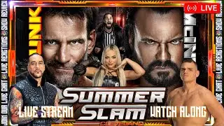 WWE SUMMER SLAM Live Stream 2024 - WWE Summer Slam Watch Along | WWE Summer Slam REACTION & REVIEW
