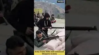 В Доде армия проводит обучение отрядов сельской самообороны с использованием современного вооруже...