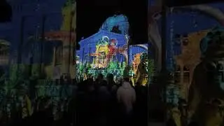 Nemo Lasershow auf das Bundeshaus in Bern