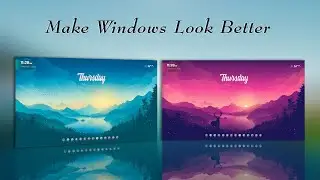 Make Your Windows 11 Desktop Look Better For Free | Rainmeter