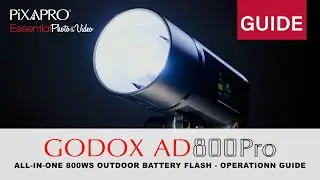 Godox AD800PRO  800Ws Battery Flash  - Operation Guide