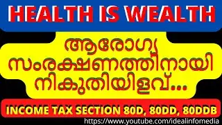 Income Tax Section 80D Benefits Malayalam|Mediclaim Health Insurance Income Tax Malayalam|ITR Sec80D