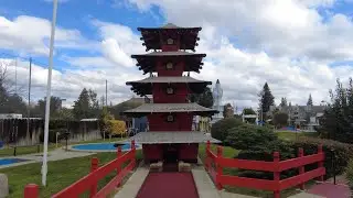 4k Virtual Walking Tour - A Visit To Mini Golf Land At Sunnyvale California