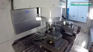High Dynamic Cutting auf FEHLMANN PICOMAX 95 mit Automation Erowa Robot Compact 80