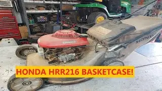 Honda Push Mower HRR216 Revival!