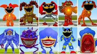 ALL NEW POPPY PLAYTIME DOGDAY VS DOGDAY DRAGON VS ALL FAMILY SONIC BLU VS MECHA SONIC in GARRY'S MOD