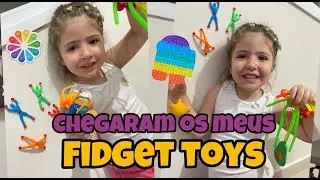 CHEGARAM OS MEUS FIDGET TOYS