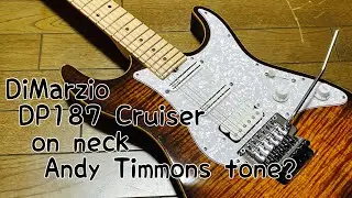 DiMarzio Cruiser sound demo (with Danger Danger - 