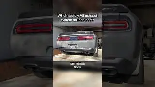 American muscle car V8 exhaust battle