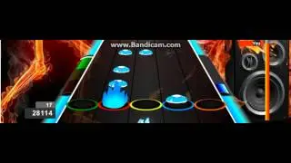 Guitar Flash City Of Gold by DragonForce Solo Expert (60586)