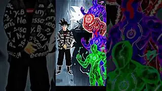 all versions of drip goku vs all versions of 1m years trained Saitama #cartoon #shorts #viral #anime