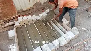 How to make Door and Window lintel on site I How to make lintel