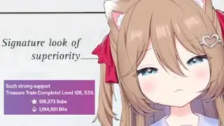 Neuro-sama breaks the Twitch Hype Train record for the THIRD TIME - Level 126, 53%