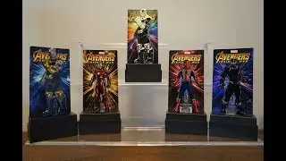 FiGPiN: Marvel Avengers Infinity War collection. Thanos (Rare) included