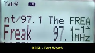 Dallas, Texas FM bandscan