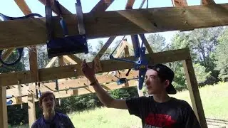 #270 Lone Star Ninja - Make your own Falling Cliff Hanger - 2023 American Ninja Warrior DIY obstacle