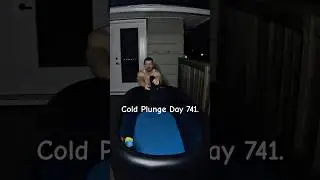 Cold Plunge Day 741/1000 #icebath  #discipline#consistency #coldplunge#challenge
