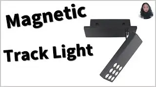 magnetic track lighting with track rail system-2019 new led #magnetictracklight #magneticled