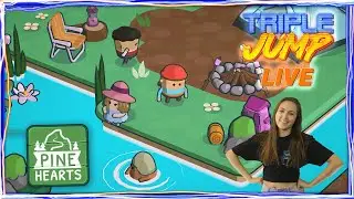 I ONLY GO GLAMPING! - Pine Hearts | TripleJump Live!