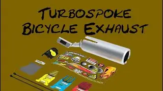 Unboxing and installation of Bicycle Exhaust system gift