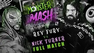 Rey Fury vs Nick Turner; PWA All-Star Title | MONSTER MASH 2025 (FULL MATCH)