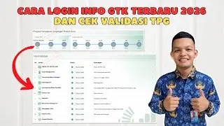 Cara Login Info GTK Terbaru 2026 Dan Cek Validasi TPG