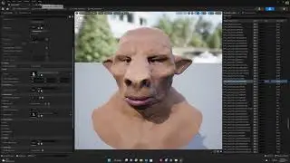 (Experiment) Meta Human - Facial Morph Targets  No DNA No Control Rig