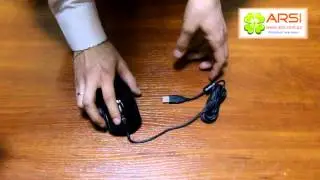 HQ-Tech Gaming A-Jazz A1080PRO 6D Optical 1600DPI обзор / review