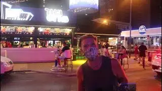 Benidorm - the strip at night - Is anything open ?