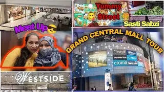 Seawoods Grand Central Mall Tour & Cheapest Vegetable Market|Footpath Burger🍔Enjoyed!|@SimplyRealMom