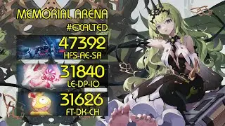 Exalted Memorial Arena: MHT3B 47392, Hellmaru 31840, Homu 31626