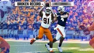 BROKEN RECORD AGAINST TITLE CONTENDER in NCAA Football 21 Dynasty #33