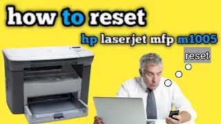 hp printer m1005 scan setting reset  hp laserjet mfp m1005 printer reset setting kaise kare