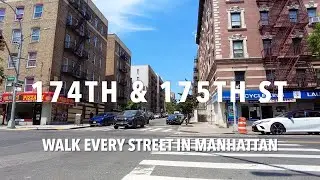 Walking Manhattan | 174th & 175th Streets | Hudson Heights & Washington Heights