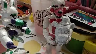 Painting Fredbear and other stuff part 2
