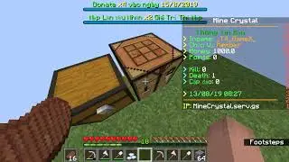 Skyblock tại server Minecrystal