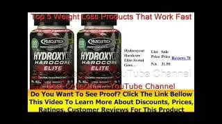 Top 5 Hydroxycut Hardcore Elite Review Or Weight Loss Products That Work Fast 2016 Video 73