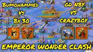 LORDS MOBILE EMPEROR WONDER WAR | Bu Mohammed vs BX 30 Emperor 🔥 | Lords Mobile Wonder Wars Clash”