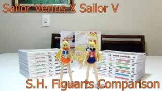 [Fe(r)eviews] Sailor Moon S.H. Figuarts Sailor Venus X Sailor V - Comparison (Comparação)