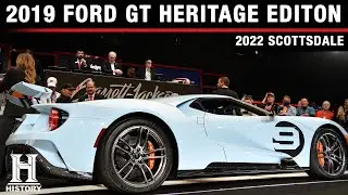 SOLD! 2019 Ford GT Heritage Edition - BARRETT-JACKSON 2022 SCOTTSDALE AUCTION