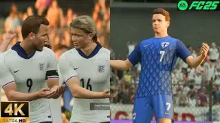 FC25 4K | Finland vs England | Ft:H.Kane,Nicol&ograve; Oliver Antman | UEFA Nations League 24/25 |  [4K 60]