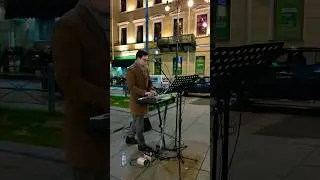 ПИТЕР🎊Осень🍁Уличные музыканты🥳Иван Гард выступает на Большой Конюшенной🔥#new #music