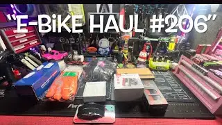 😱 Покупка электровелосипедов #206 Перчатки Brisker Зеркала HappyRUN Крепление для телефона Маска ...
