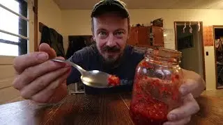 Cleaning Out The Root Cellar, Curing Bacon, and Fermented Hot Sauce
