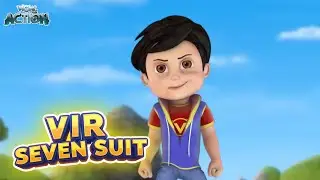 Vir The Robot Boy | Vir Ki Spaceship | Vir Seven Suit Compilation | Wow Action