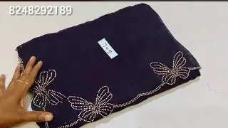 Butter fly design space silk💐kotta cotton🎊semi soft silk🌺WhatsApp 8248292189💜29.8.25