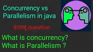 Concurrency vs parallelism in java