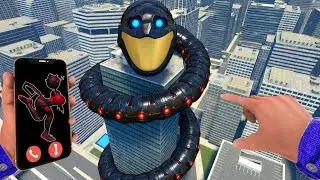 An Unexpected Horror Happens When Hungry Worm OMNIDROID  Calls You in Garry’s Mod