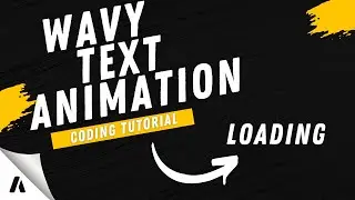 CSS Wavy Text Animation Effects | HTML5 & CSS3 Animation